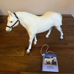 Breyer horse Mario World’s Best Schoolhorse with hang tag